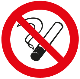 P 01 (Запрещается курить)